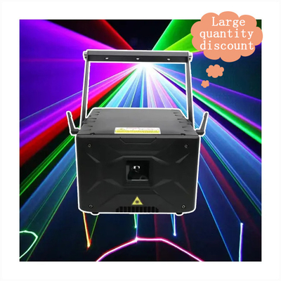RGB Animacja Laser DJ światło dla klubu dyskotekowego 1-5w RGB pełnobarwny laser projektor światło