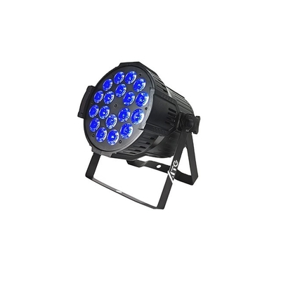 RGBW UV Voice Activated Par Light For Stage Club Party 16,7 miliona odmian kolorów