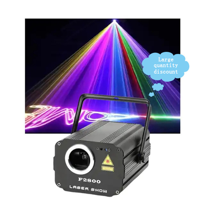 Animacja RGB światła laserowe 1800mw 1.8w DMX512 sterowanie dla ślubnej sceny